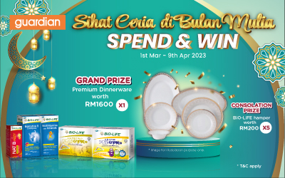 Guardian ‘Sihat Ceria di Bulan Mulia’ Spend & Win Contest