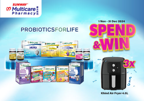 BiO-LiFE YEAR END SPEND & WIN CAMPAIGN X SUNWAY MULTICARE PHARMACY