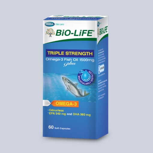 Triple Strength Omega 3 Fish Oil